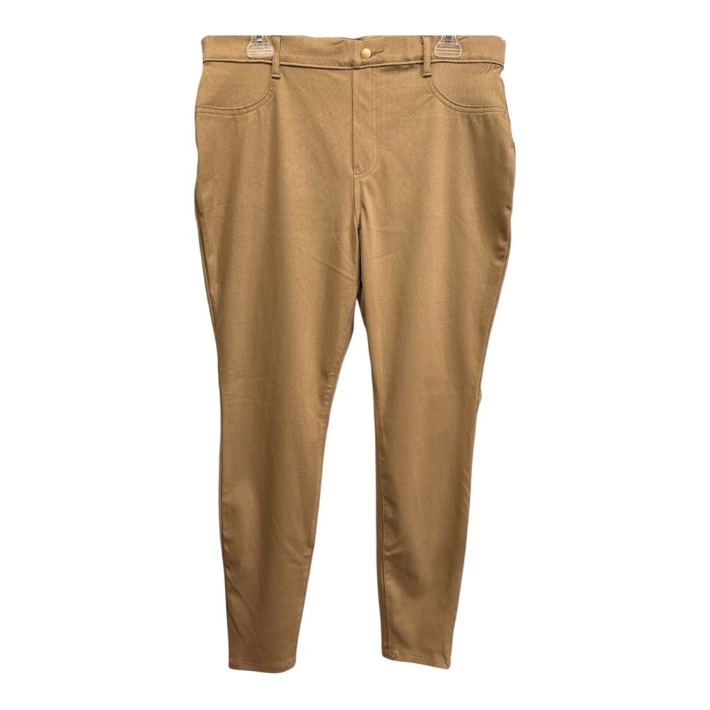 Time and Tru Women's Tan Trousers pull on size XL
